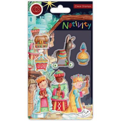 Craft Consortium Nativity Clear Stamps - Three Wise Men